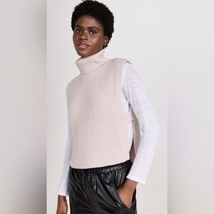 Isabel Marant Étoile Cream Knit Megan Sweater Vest Jumper